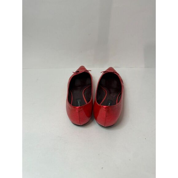 Marc Jacobs Red Pointed Toe Flats - Picture 5 of 8